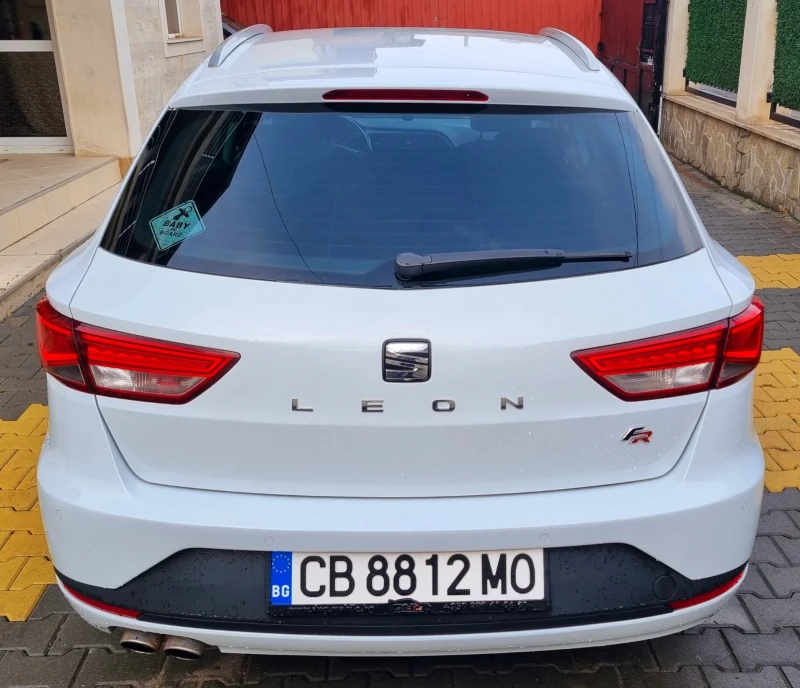 Seat Leon 2.0TDI 150HP 7-DSG            АВТОМАТ FR-LINE TOП, снимка 5 - Автомобили и джипове - 53283672
