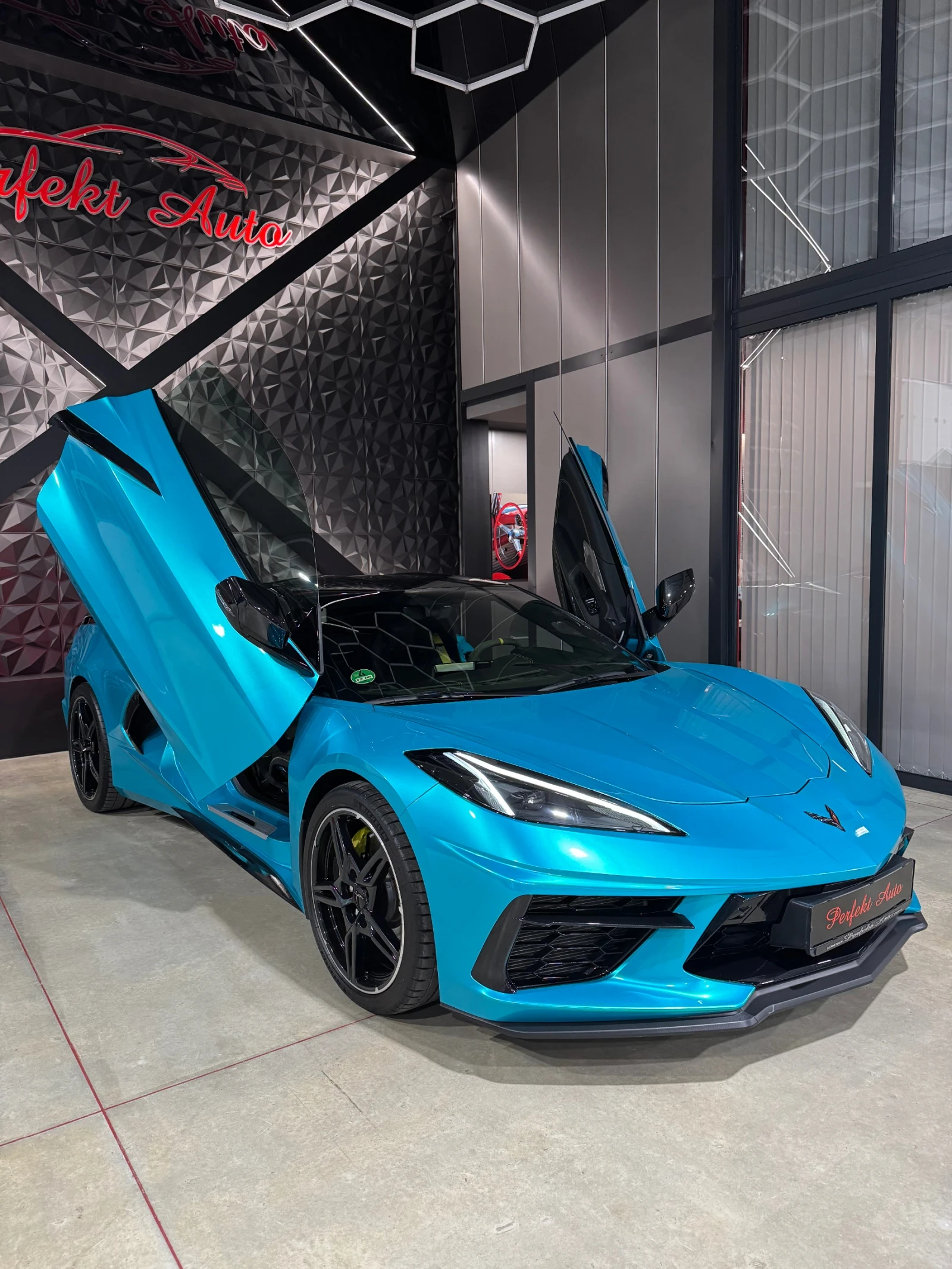 Chevrolet Corvette C8 STINGRAY COUPE 6.2L * FULL  * HEAD UP *  | Mobile.bg   1