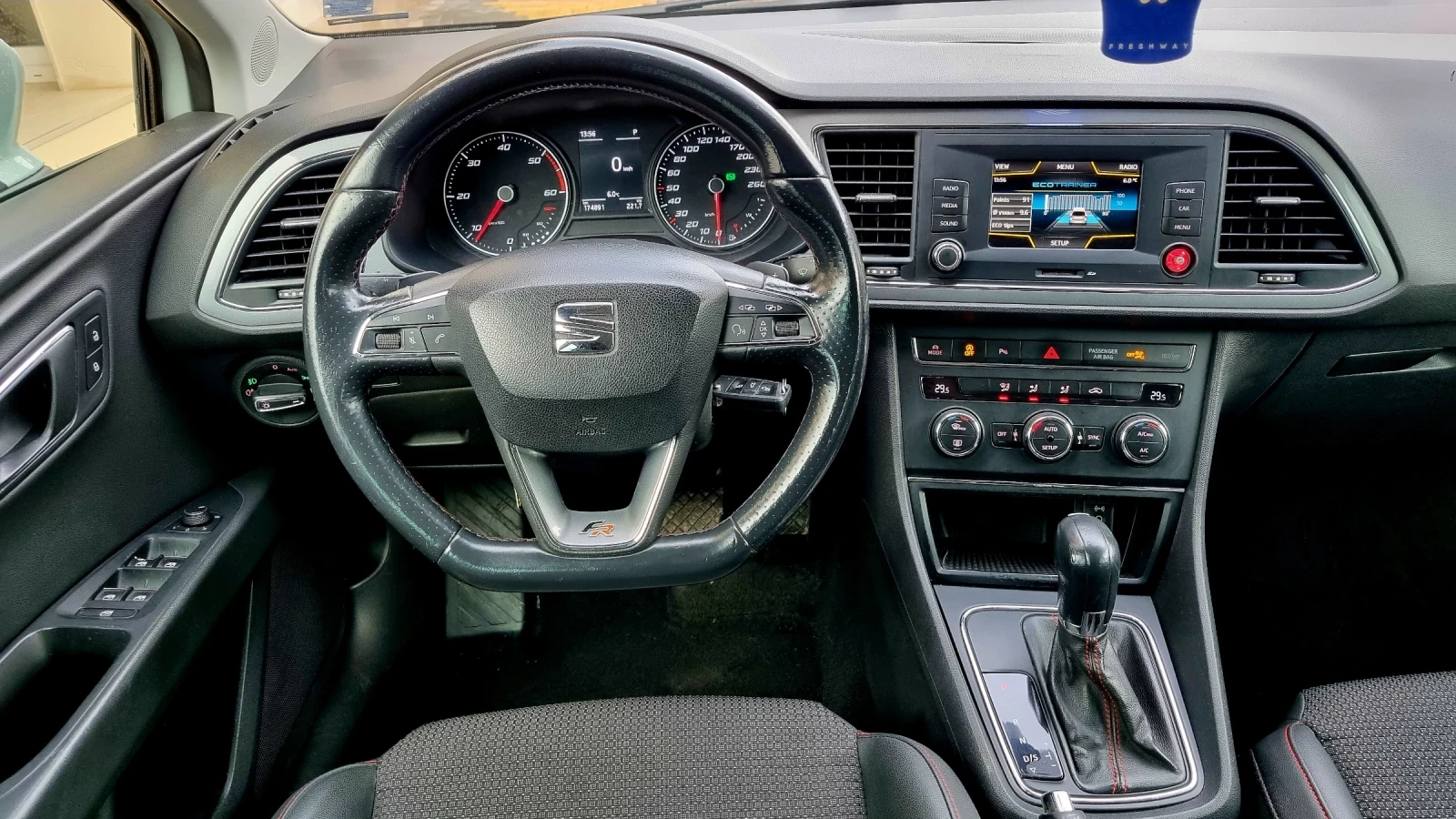 Seat Leon 2.0TDI 150HP 7-DSG            ������� FR-LINE TO� | Mobile.bg � ����������� 14