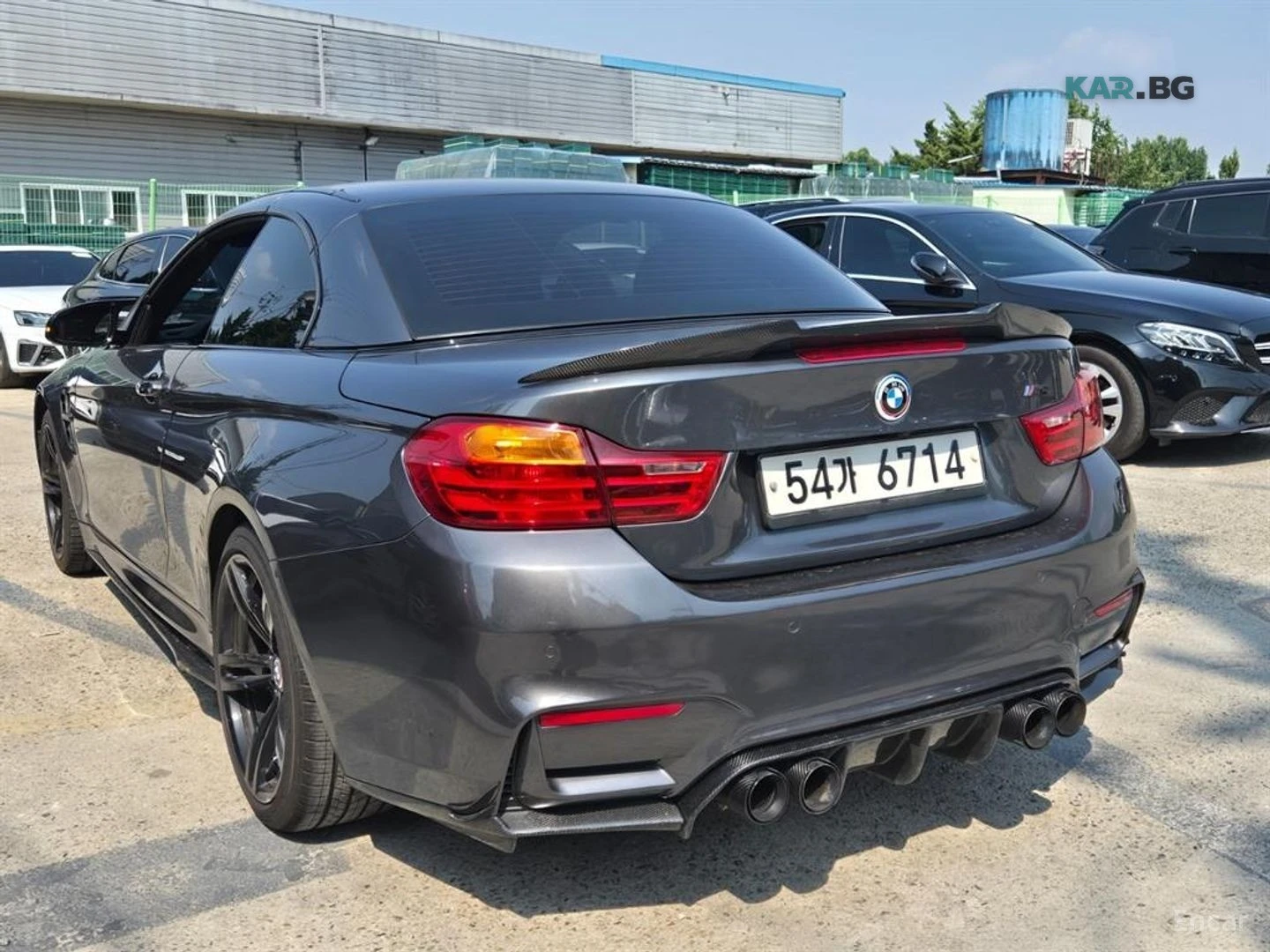 BMW M4 CABRIO* ЧЕРВЕНА КОЖА* HEAD UP* NAVI* КАМЕРА, снимка 3 - Автомобили и джипове - 55031244