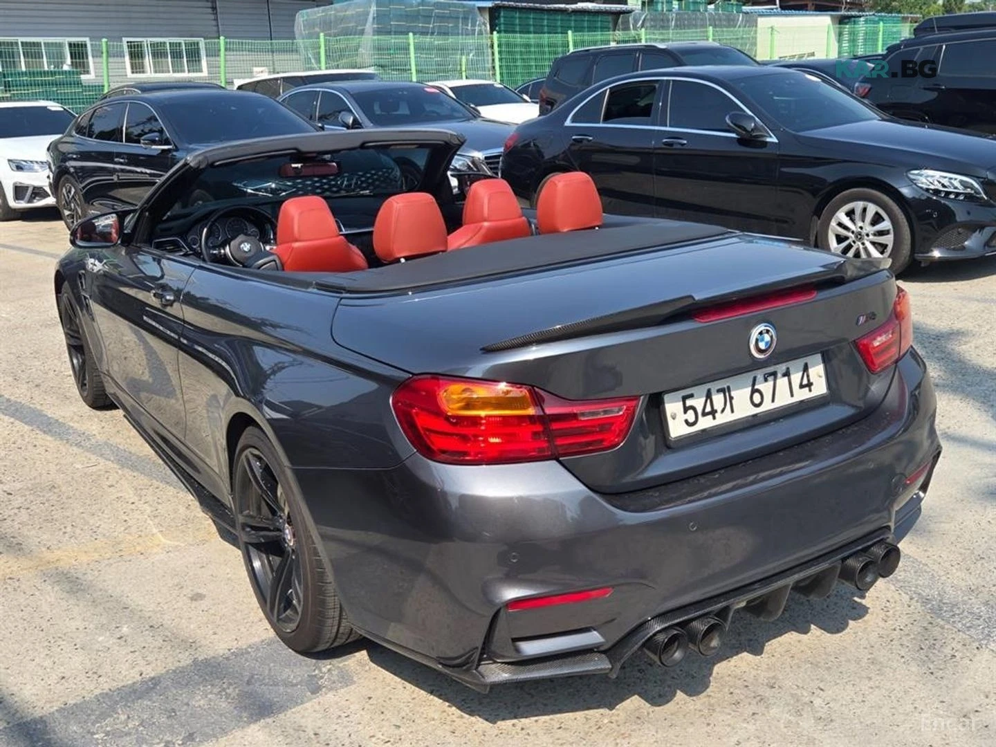 BMW M4 CABRIO* ЧЕРВЕНА КОЖА* HEAD UP* NAVI* КАМЕРА, снимка 17 - Автомобили и джипове - 55031244