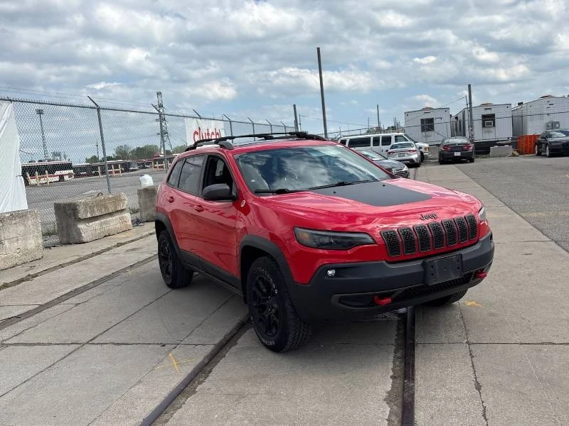 Jeep Cherokee * Trailhawk * PANO * МЪРТВА ТОЧКА * ПОДГРЕВ * ПАМЕ, снимка 5 - Автомобили и джипове - 54894563