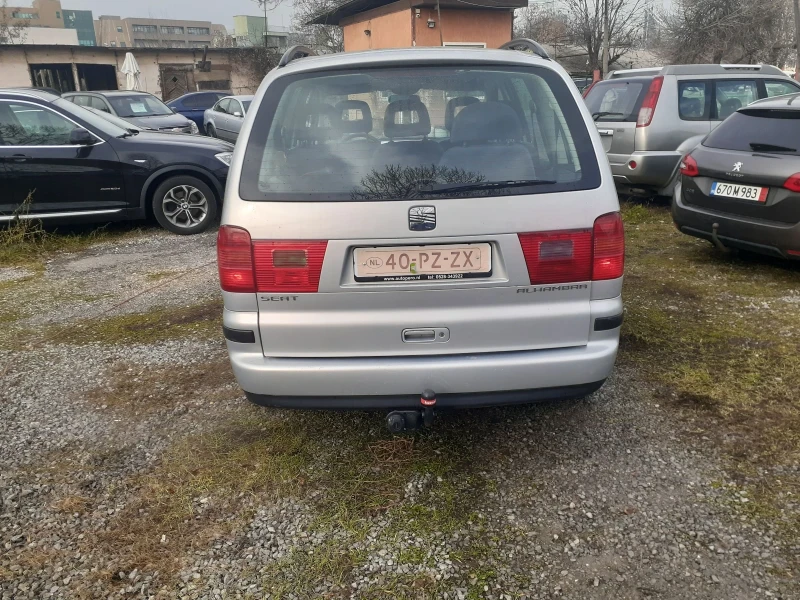 Seat Alhambra 2, 0 БЕНЗИНОВ 116 кс 7местен , снимка 4 - Автомобили и джипове - 48413727