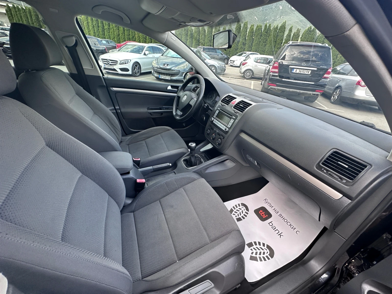 VW Golf 5 4x4 - 1.9TDI - КЛИМАТРОНИК - изображение 10
