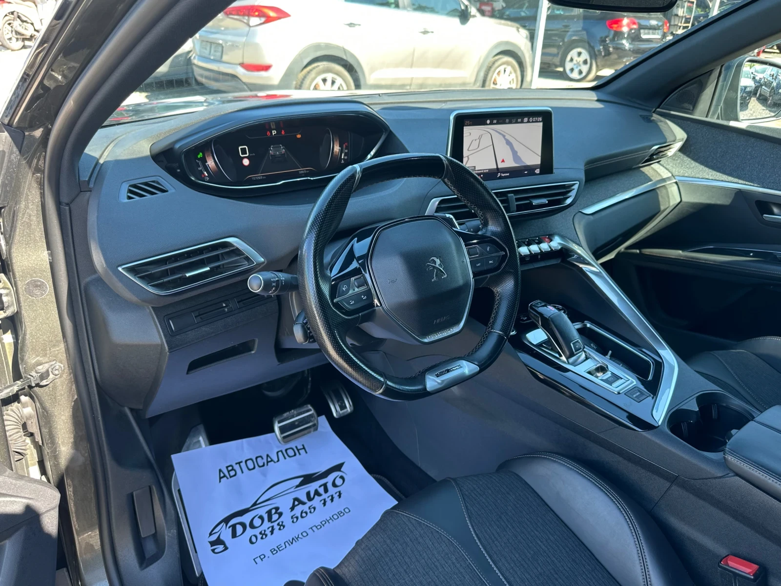 Peugeot 3008 1.5HDI-GTLINE-ДИСТРОНИК-САМОПАРК-НАВИ-ЛЕД-360КАМЕР, снимка 10 - Автомобили и джипове - 54776078