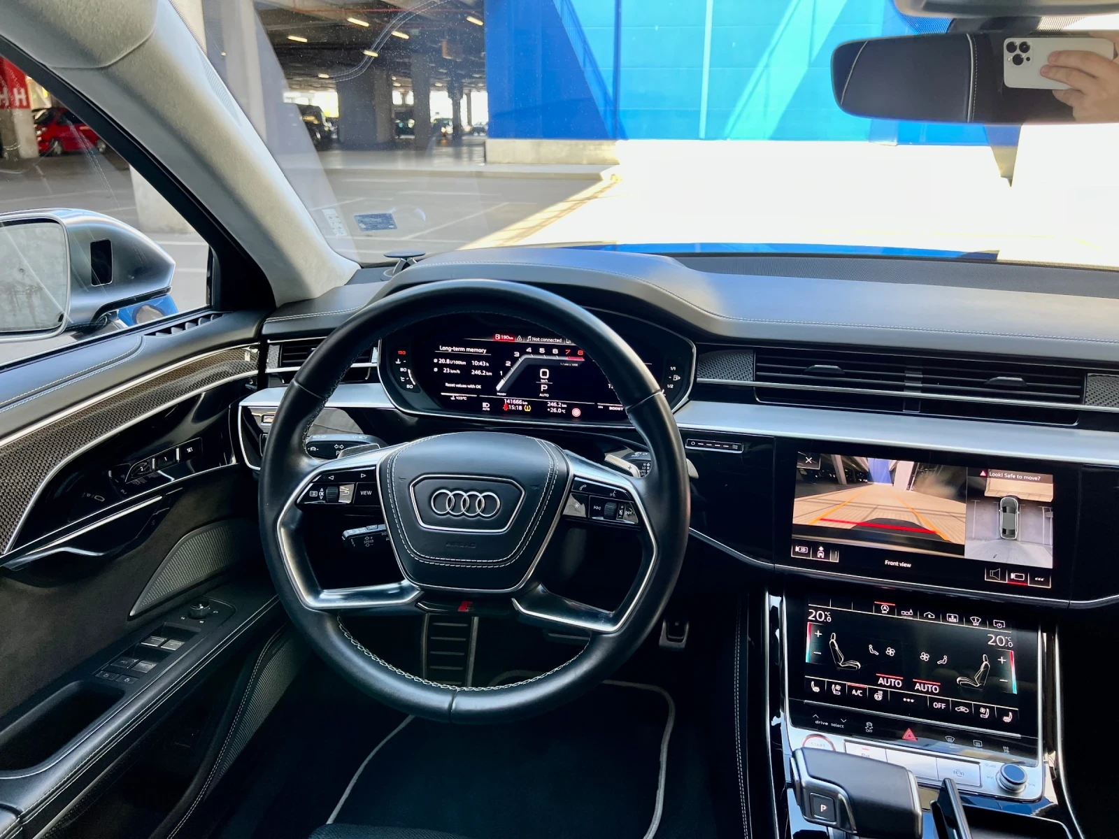 Audi S8 Ceramic* * B&O 3D* * TV* * Laser* * Full, снимка 9 - Автомобили и джипове - 55364179