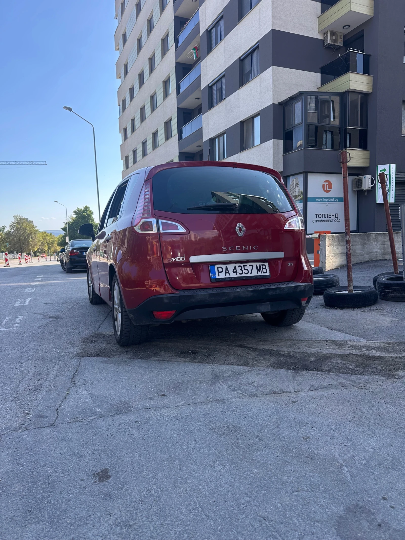 Renault Scenic Автомат двойна панорама камера за задно виждане, снимка 6 - Автомобили и джипове - 55673026