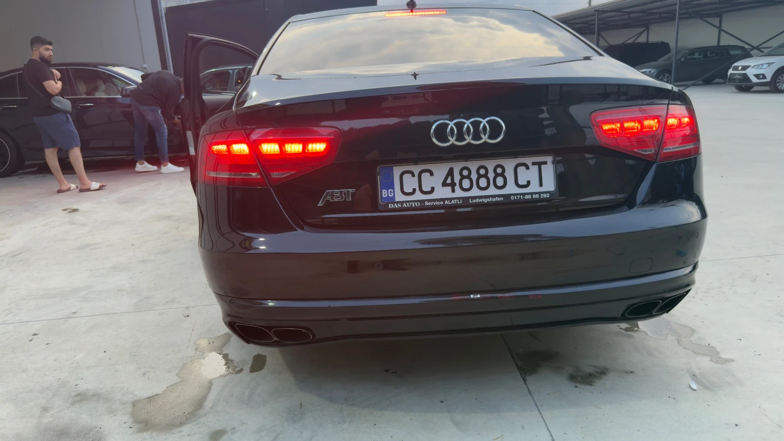 Audi A8 ABT Full Led Active Sound, снимка 5 - Автомобили и джипове - 55840561