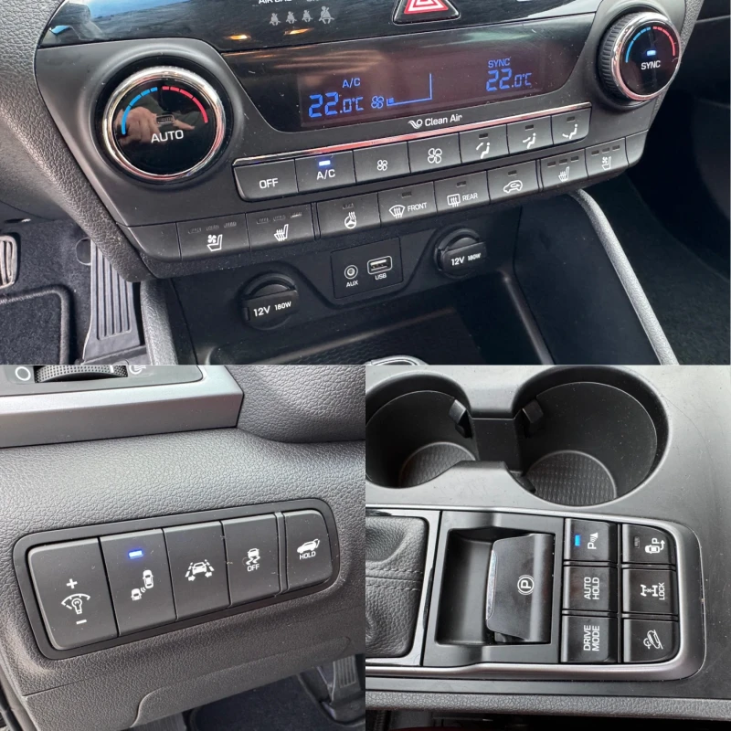 Hyundai Tucson 2.0CRDI 185к.с 4х4 Vertex Full , снимка 14 - Автомобили и джипове - 53021012