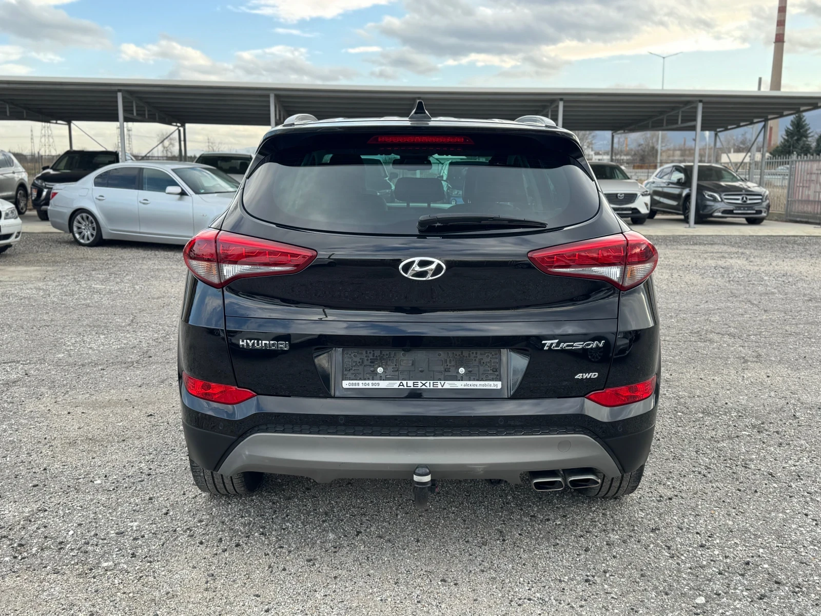 Hyundai Tucson 2.0CRDI 185�.� 4�4 Vertex Full  | Mobile.bg � ����������� 5