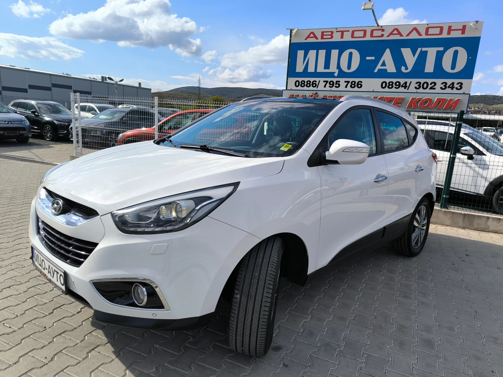Hyundai IX35 2, 0-4Х4-6ск.КОЖА, НАВИ, ПАНОРАМА, LED, FACELIFT, , снимка 2 - Автомобили и джипове - 54170315