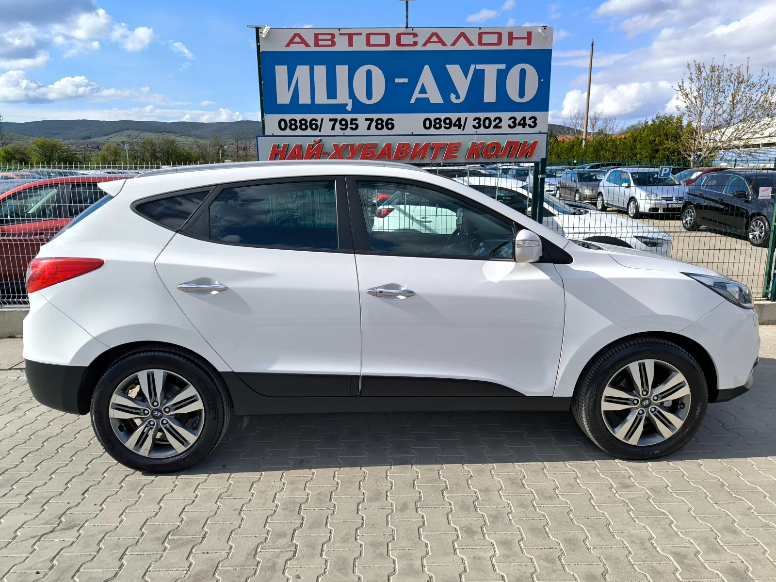 Hyundai IX35 2, 0-4Х4-6ск.КОЖА, НАВИ, ПАНОРАМА, LED, FACELIFT, , снимка 7 - Автомобили и джипове - 54170315