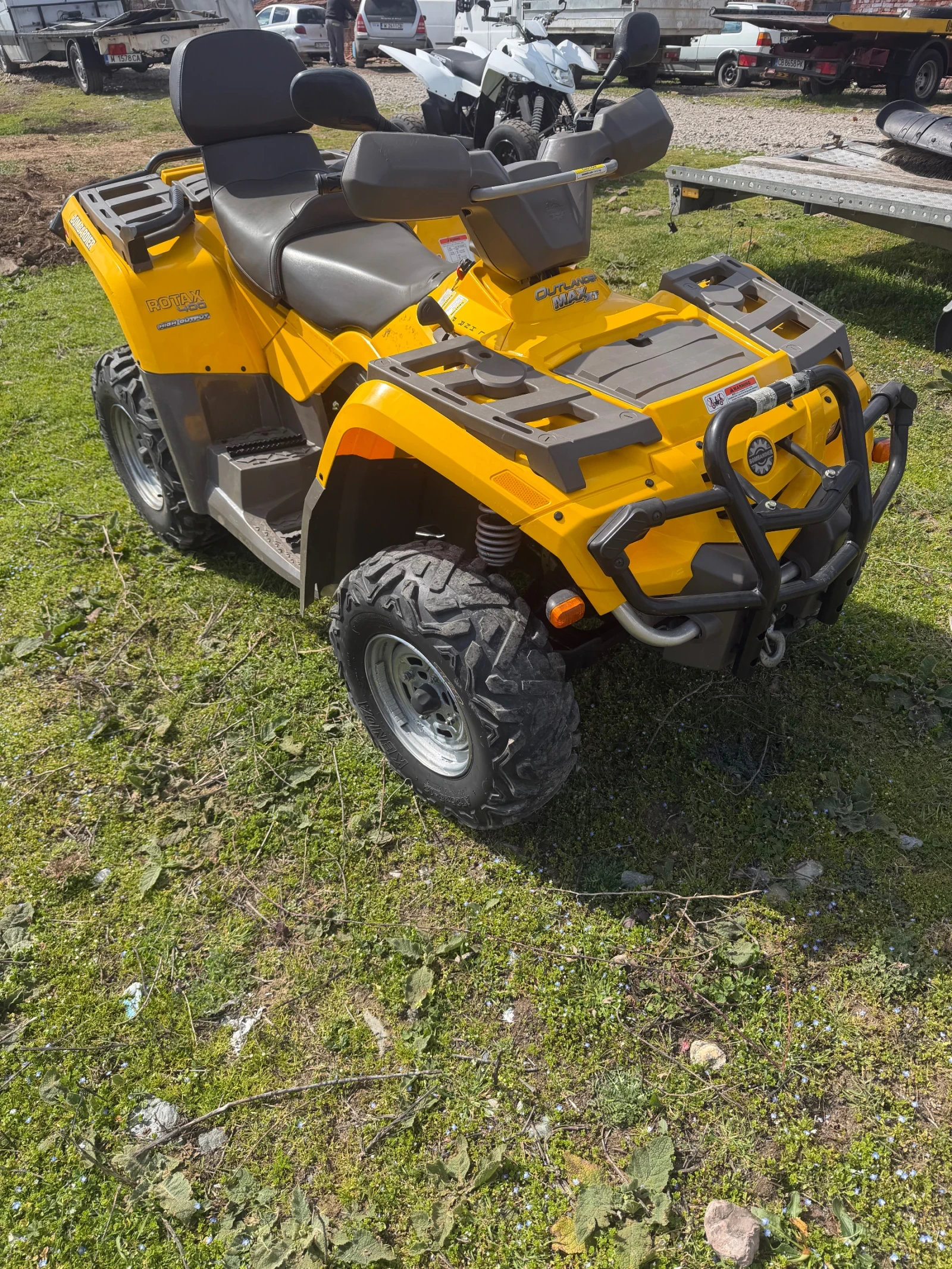 Can-Am Outlander MAXI ДВУМЕСТНО, снимка 2 - Мотоциклети и мототехника - 54011034