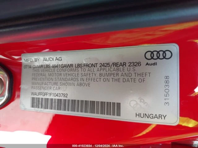 Audi S3  * 2.0T * PREMIUM PLUS (CARFAX), снимка 14 - Автомобили и джипове - 49415970