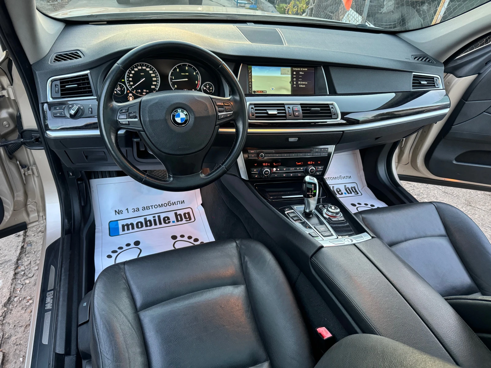 BMW 5 Gran Turismo 530D 245HP AVTOMAT 8ZTF KOJA NAVI PANORAMA 2013G | Mobile.bg   13