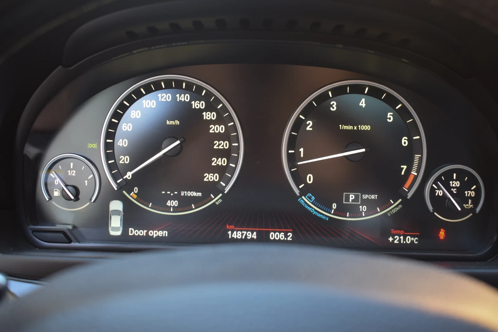 BMW 535 ТОП СЪСТОЯНИЕ! Реални км!!!, снимка 12 - Автомобили и джипове - 54338971