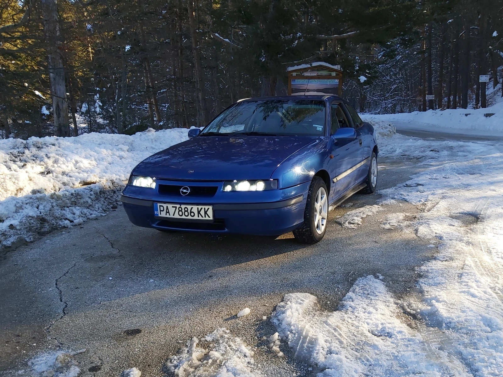 Opel Calibra 16v, снимка 6 - Автомобили и джипове - 54493229