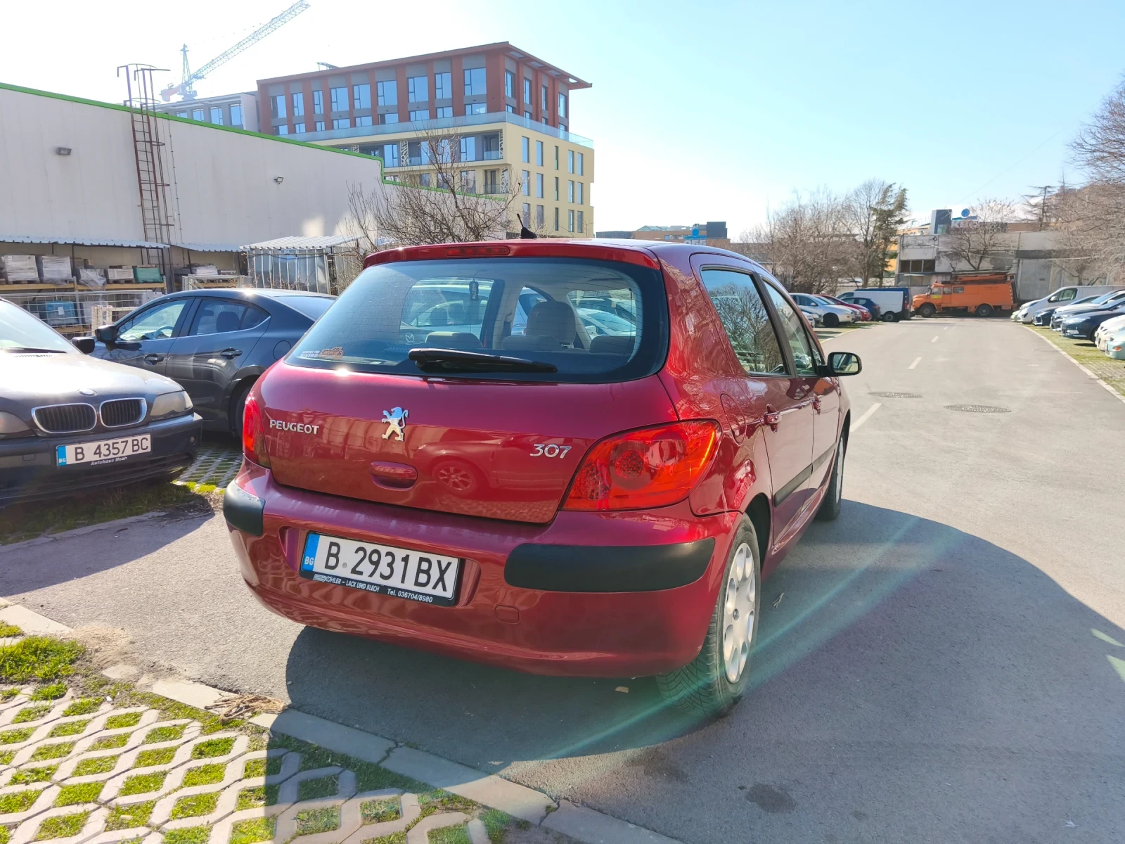 Peugeot 307 С Газ, снимка 5 - Автомобили и джипове - 54683177