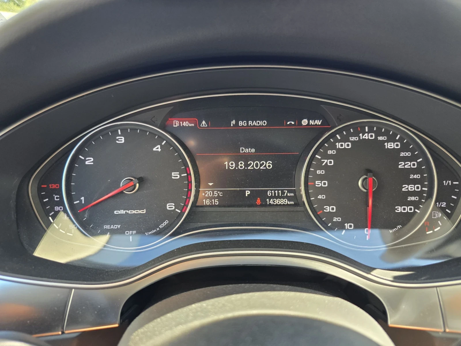 Audi A6 Allroad 3.0TDI/CAMERA/PODGREV/MATRIX/FULL/СМЕНЕНИ ВЕРИГИ, снимка 16 - Автомобили и джипове - 54999140