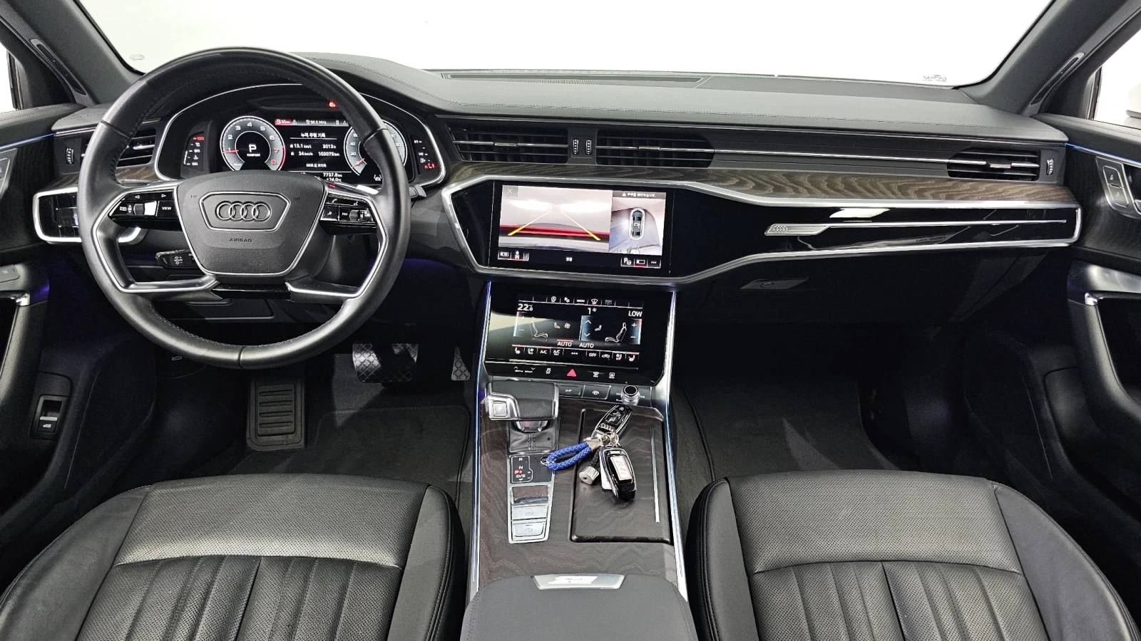 Audi A6 2022* S-LINE* DIS* 360* HUD* ОБДУХ* БЯЛА ПЕРЛА* КР, снимка 3 - Автомобили и джипове - 56061620