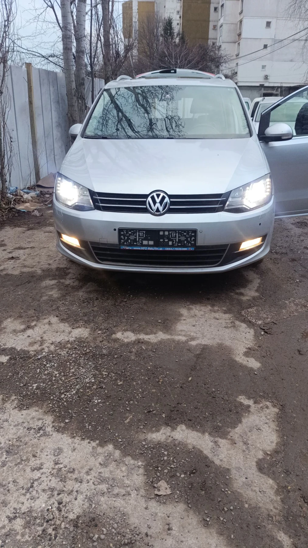 VW Sharan 2.0 TDI, 4x4, панорама, 7 места