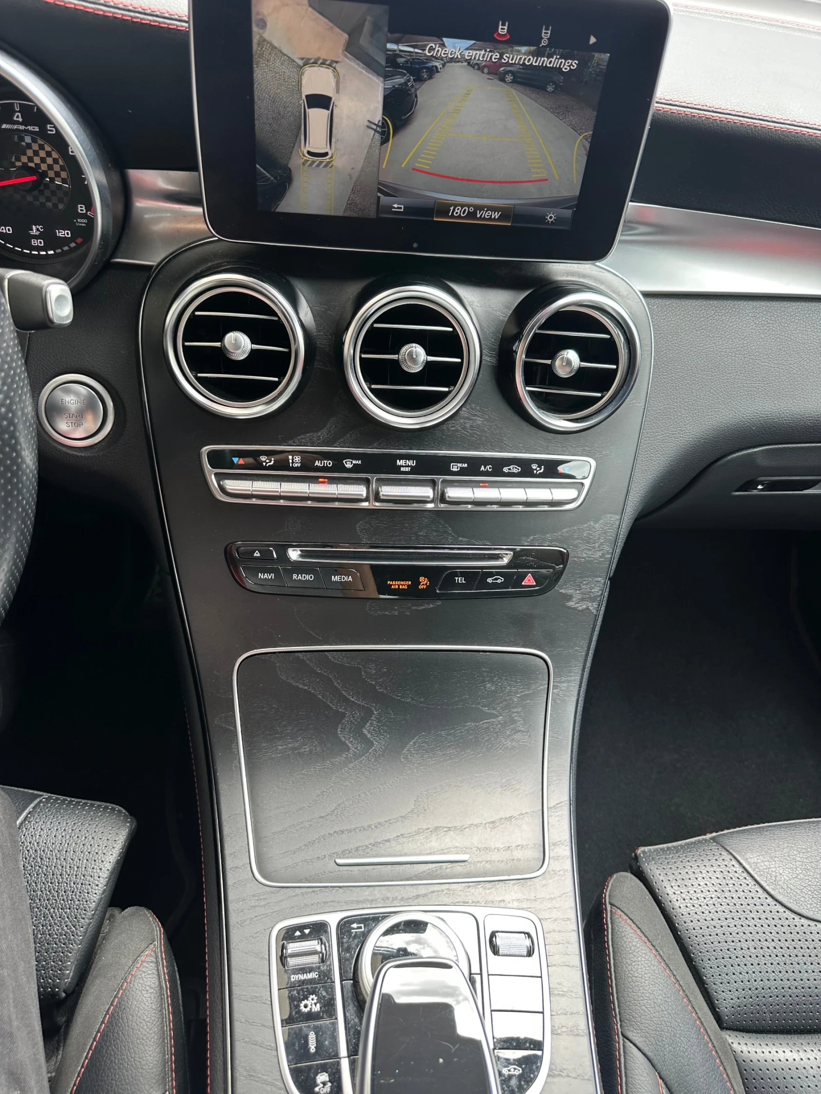 Mercedes-Benz GLC 43 AMG 4MATIC* BURMESTER* OБДУХВАНЕ и ПОДГРЕВ* 360* 19* F - изображение 7