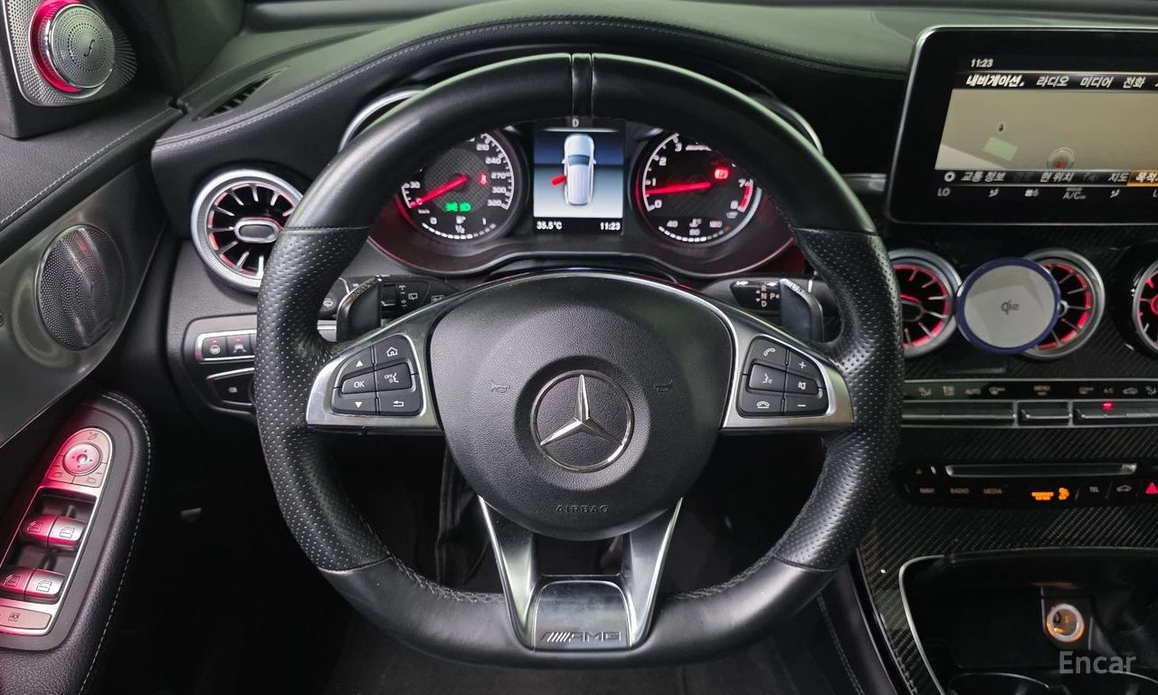 Mercedes-Benz GLC 63 AMG BURMESTER* ДИСТРОНИК* ХЕДЪП* 360КАМЕРА* , снимка 8 - Автомобили и джипове - 55588365