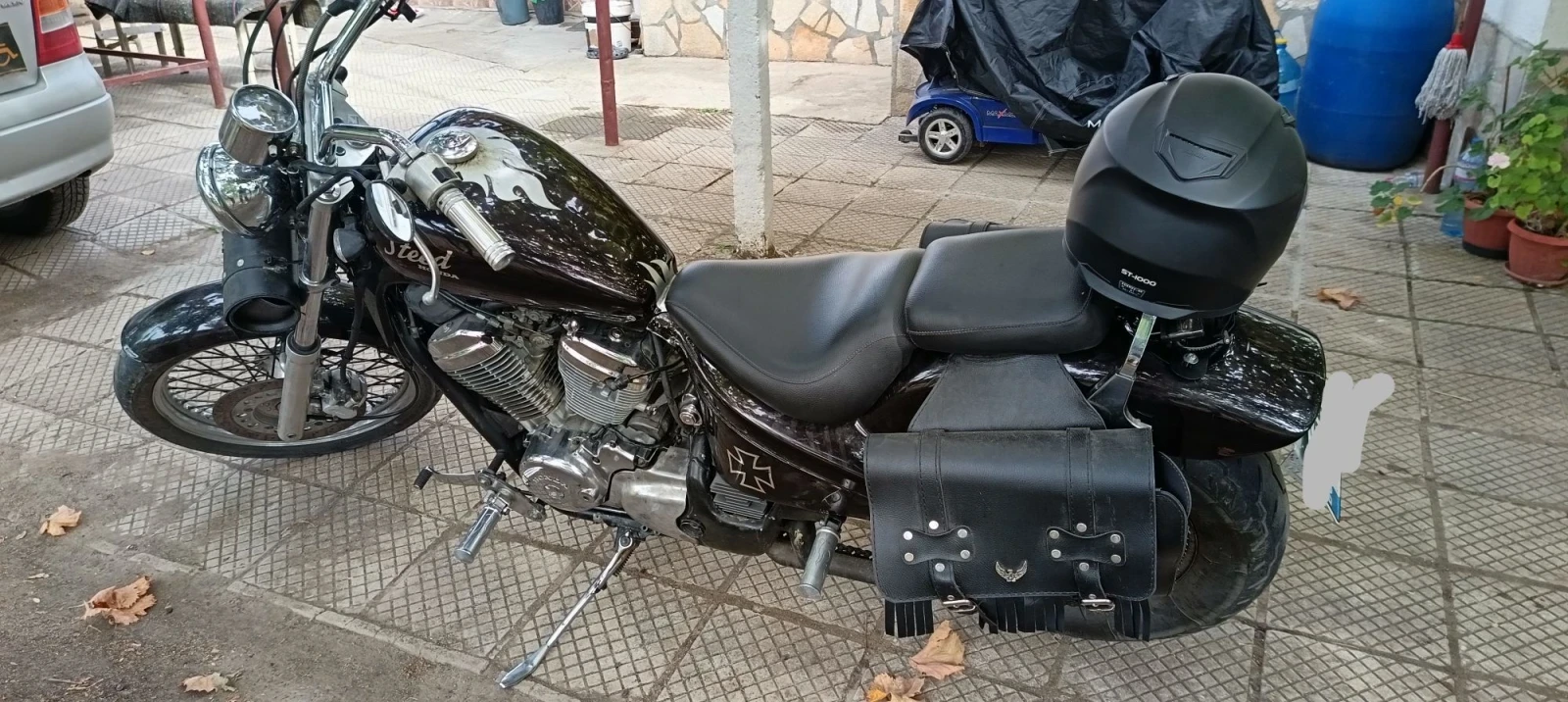 Honda Shadow, снимка 3 - Мотоциклети и мототехника - 56461000