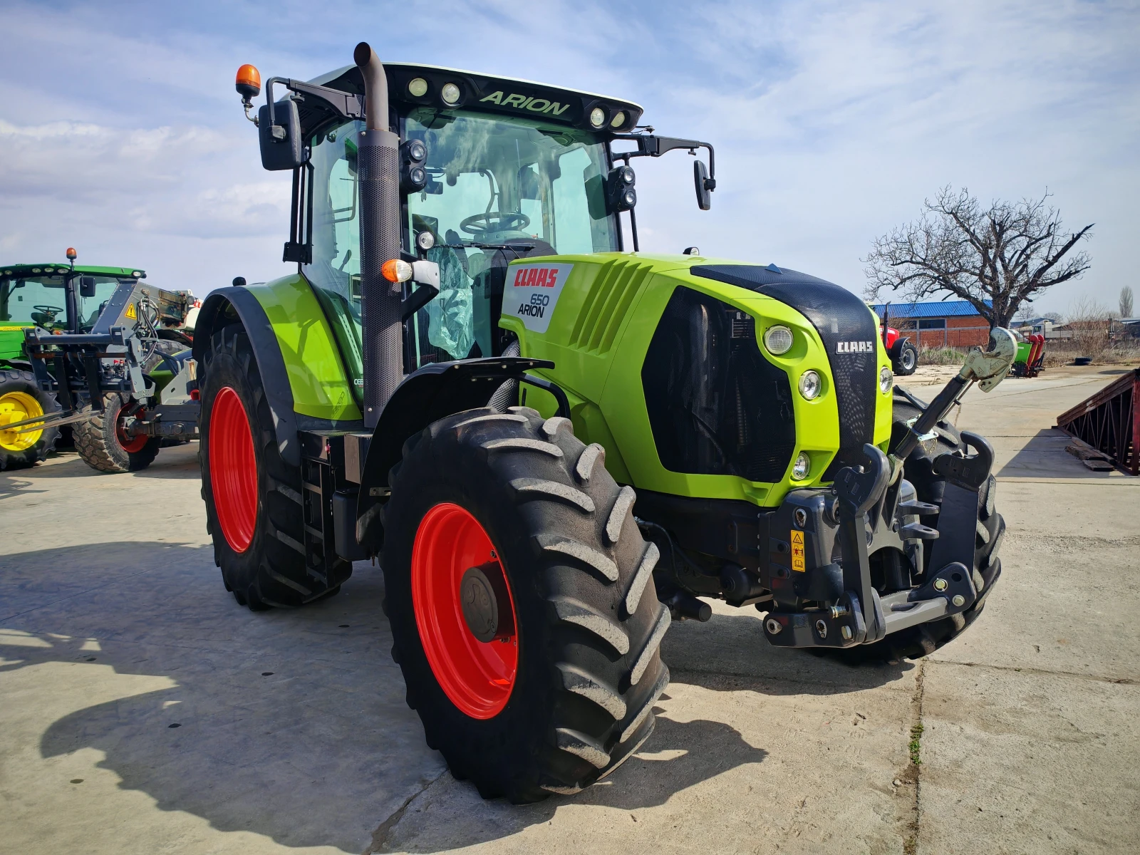 Трактор Claas Arion 650 2554 часа лизиг с първоначална 15% - изображение 4