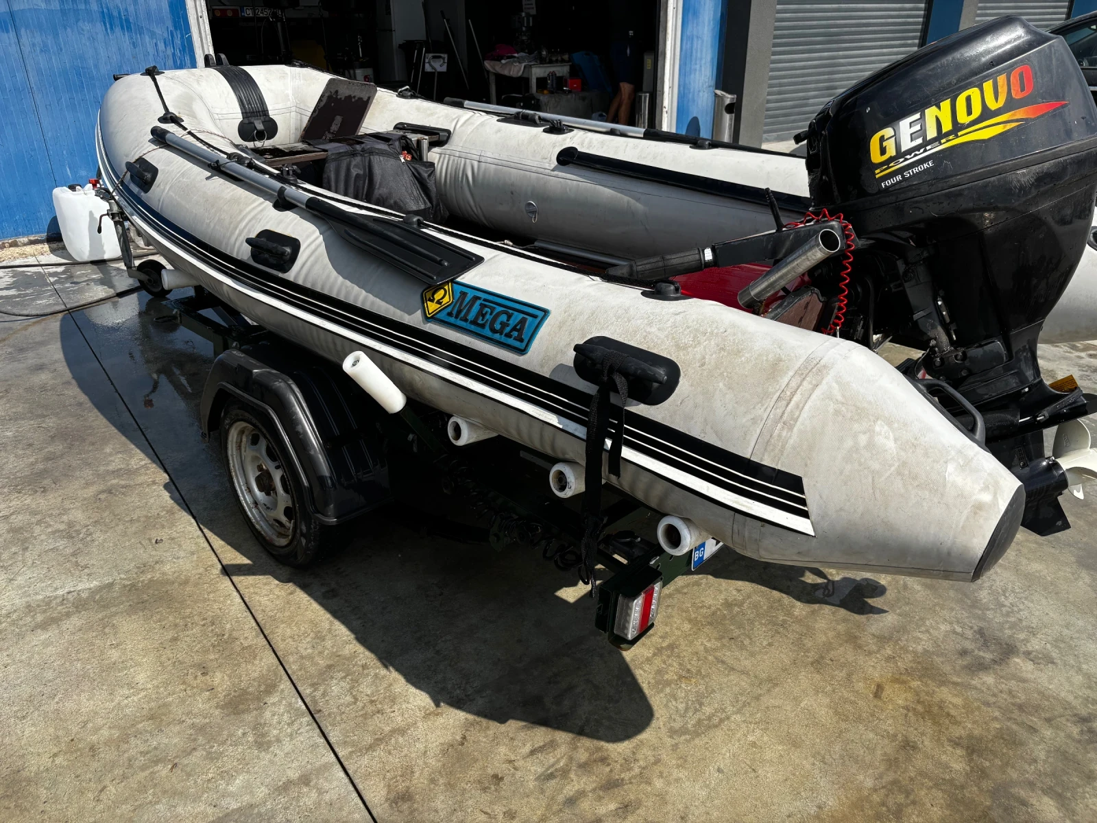 Надуваема лодка Zander, снимка 2 - Воден транспорт - 54939940