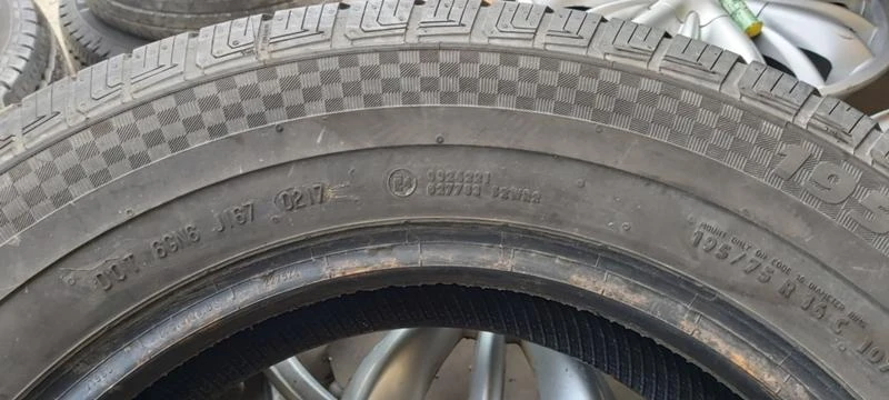 Гуми Летни 195/75R16, снимка 8 - Гуми и джанти - 33054124