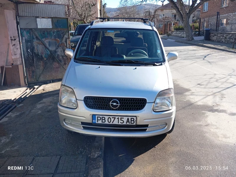 Opel Agila, снимка 1 - Автомобили и джипове - 49392356