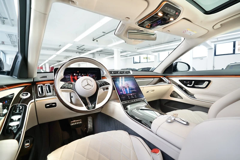 Mercedes-Benz S 450 FULL / AMG LINE/LONG/, снимка 7 - Автомобили и джипове - 50639574