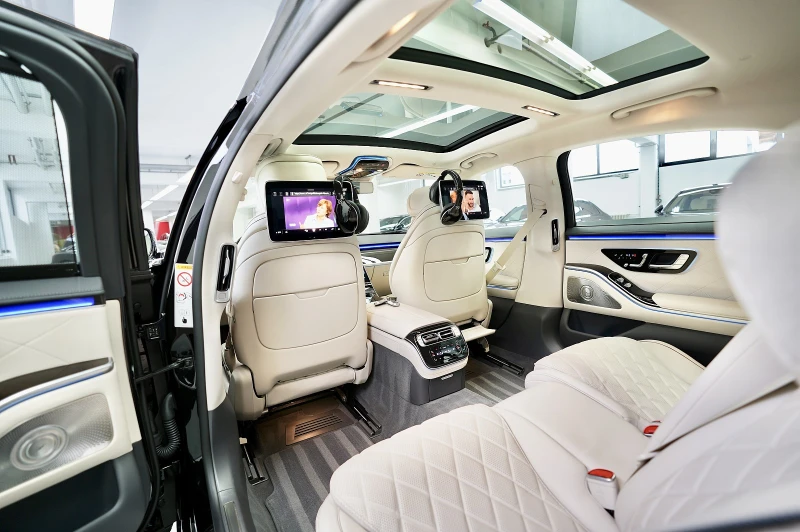 Mercedes-Benz S 450 FULL / AMG LINE/LONG/, снимка 17 - Автомобили и джипове - 50639574