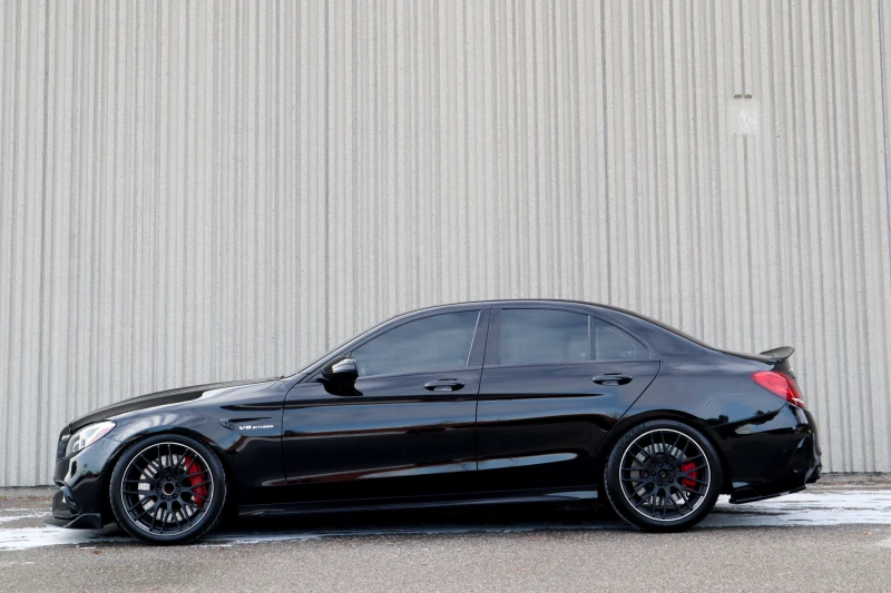 Mercedes-Benz C 63 AMG CARBON* * BUCKET SEATS* * DOUBLE* BURM* OEM* DOWNP, снимка 4 - Автомобили и джипове - 53140620