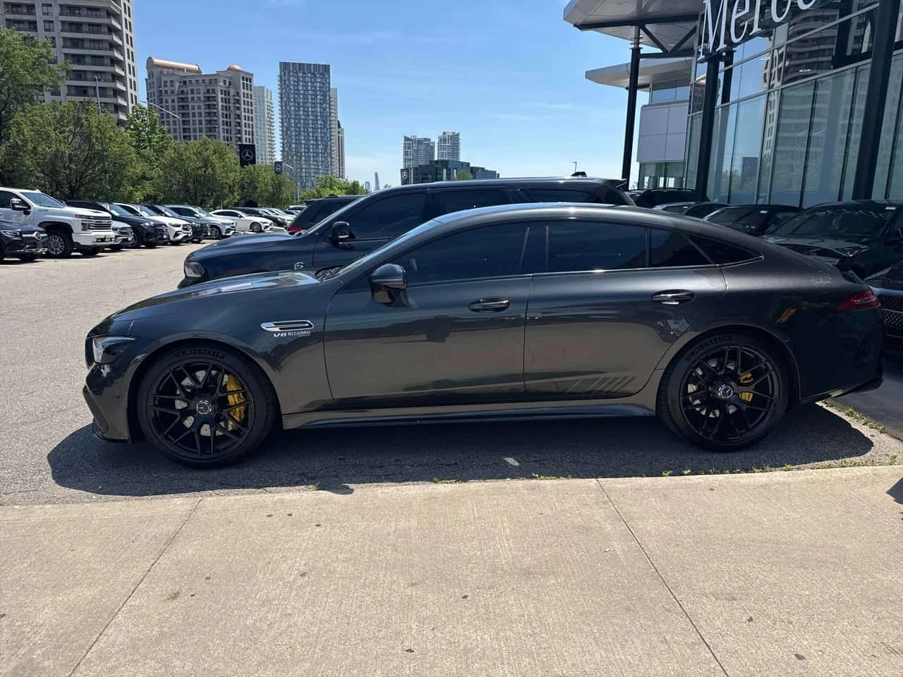 Mercedes-Benz AMG GT * 63 S * CARFAX * ЦЕНА ДО БГ, снимка 3 - Автомобили и джипове - 55300711