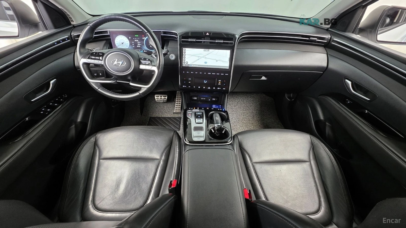 Hyundai Tucson * 2.0d* 4WD* INSPIRATION* 360* ПОДГРЕВ* ОБДУХВАНЕ*, снимка 6 - Автомобили и джипове - 55260410