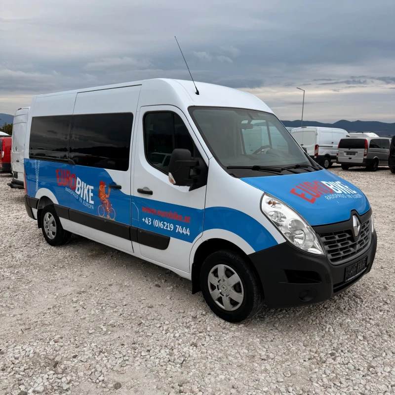 Renault Master 9местен-2.3DTCi-2018г-EURO6-КЛИМАТИК, снимка 2 - Бусове и автобуси - 52089987