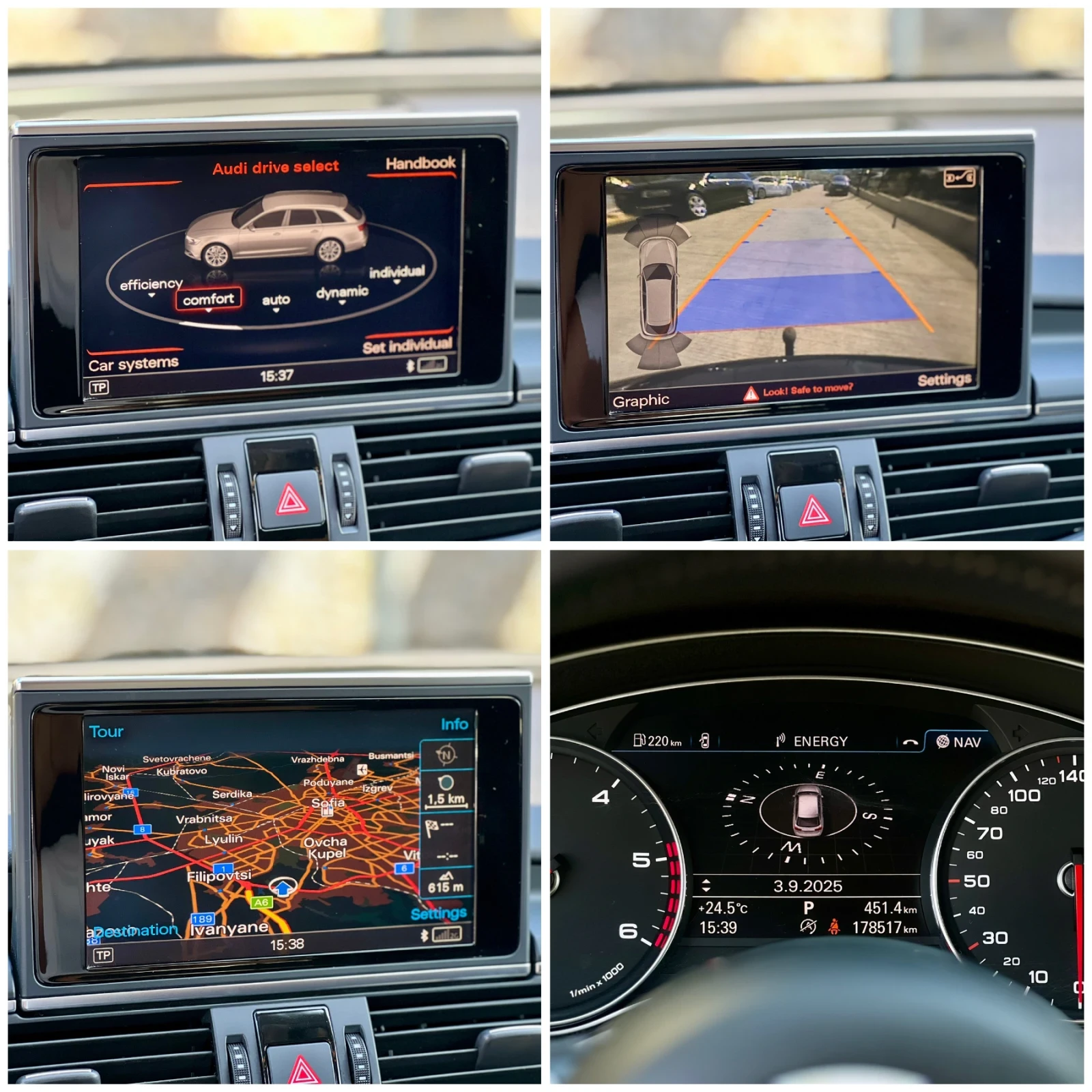 Audi A6 S-LINE /  / BOSE /  / DISTRONIC +  | Mobile.bg   14