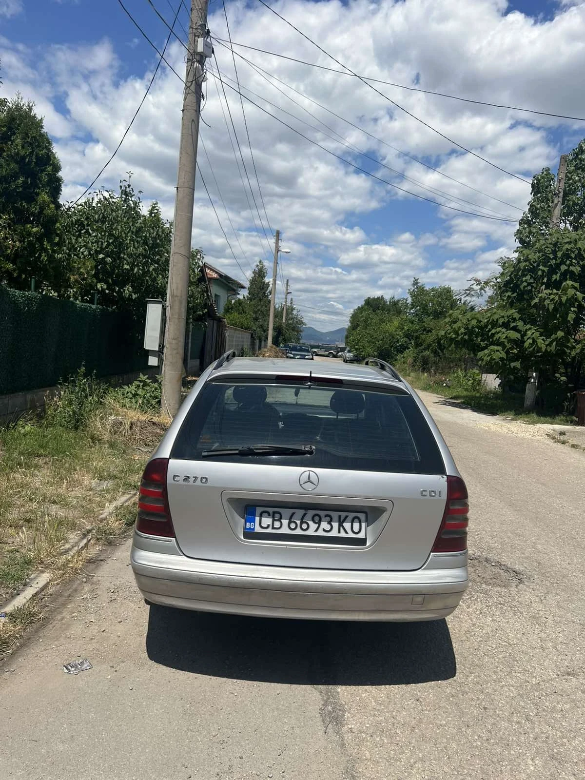 Mercedes-Benz C 270 2, 7 CDI , снимка 4 - Автомобили и джипове - 55188470