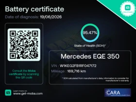 Mercedes-Benz EQE 350 AMG Line 95% SOH ПАНОРАМА, снимка 3