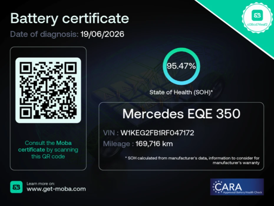 Mercedes-Benz EQE 350 AMG Line 95% SOH ПАНОРАМА, снимка 3 - Автомобили и джипове - 55276432
