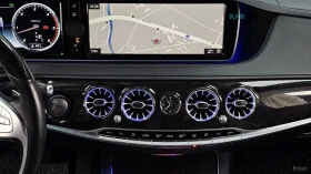 Mercedes-Benz S 350 D* LONG* 4MATIC* ОБДУХВ* ПАНО* МОНИТОРИ* 360* HUD, снимка 14