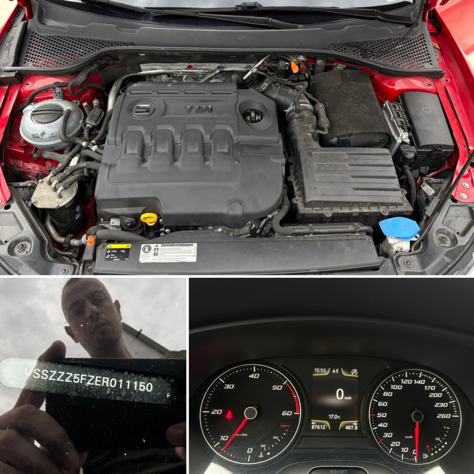 Seat Leon 2.0 TDI 184 * FR* LED* Navi* EURO5B*  | Mobile.bg   15