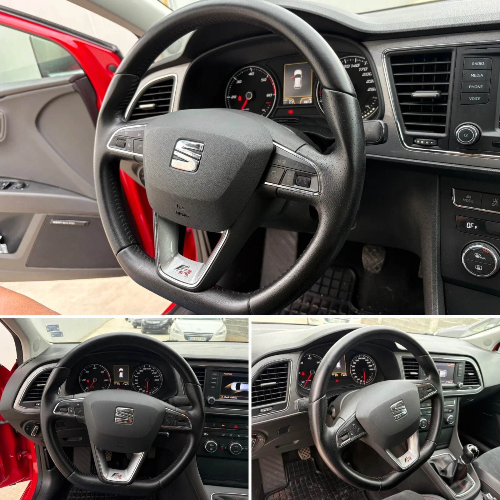 Seat Leon 2.0 TDI 184 * FR* LED* Navi* EURO5B*  | Mobile.bg   12