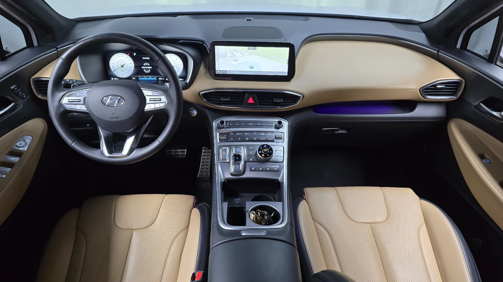Hyundai Santa fe 2.2 Calligraphy* 360* BLIND SPOT* HUD* КРАЙНА ЦЕНА, снимка 7 - Автомобили и джипове - 55451976