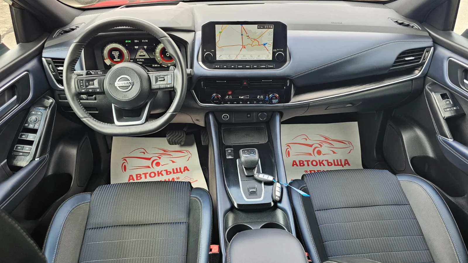 Nissan Qashqai Mild Hybrid Auto IT-НЕРАЗЛИЧИМ ОТ НОВ-ИСТ.-ЛИЗИНГ, снимка 9 - Автомобили и джипове - 55589758