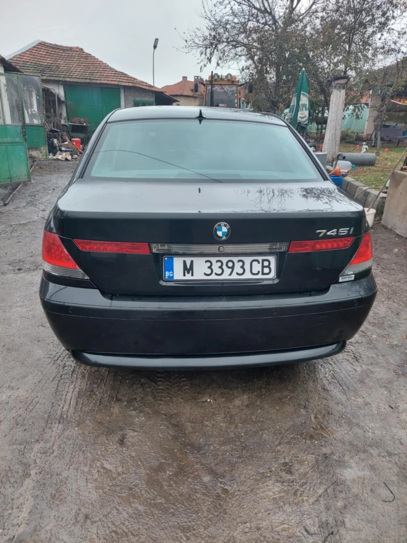 BMW 745, снимка 4 - Автомобили и джипове - 49252950