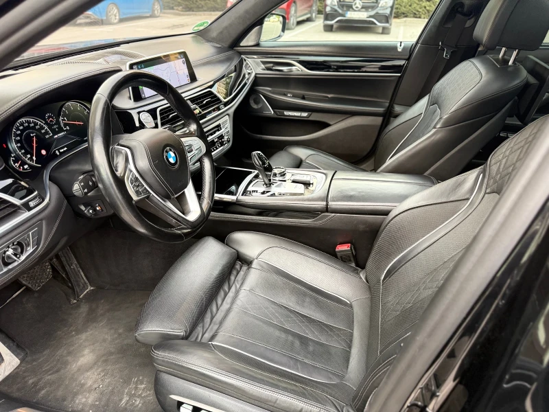 BMW 750 Long X-Drive M-packet - Carbon, снимка 14 - Автомобили и джипове - 49238301