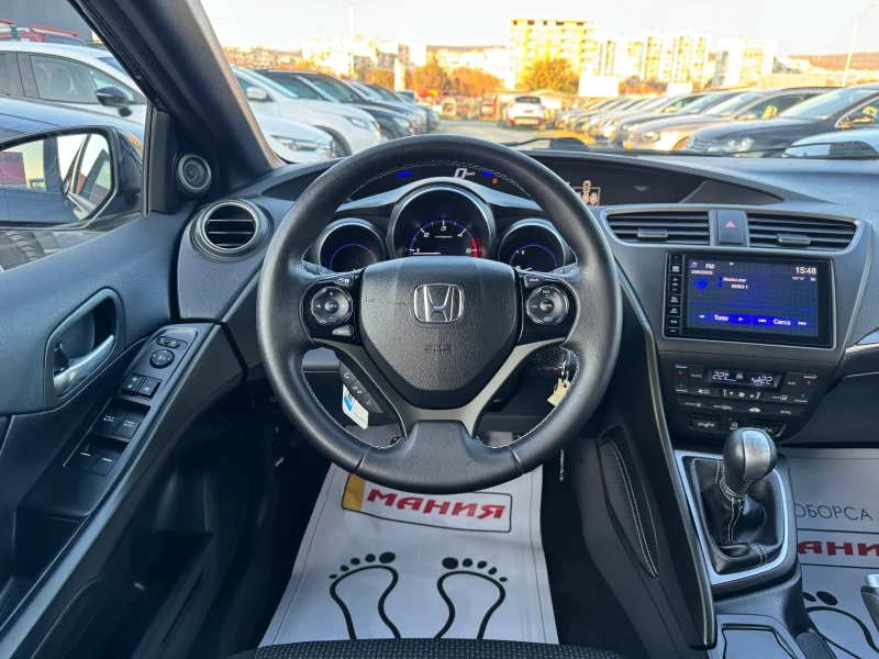 Honda Civic 1.6iDTEC , снимка 12 - Автомобили и джипове - 52402889